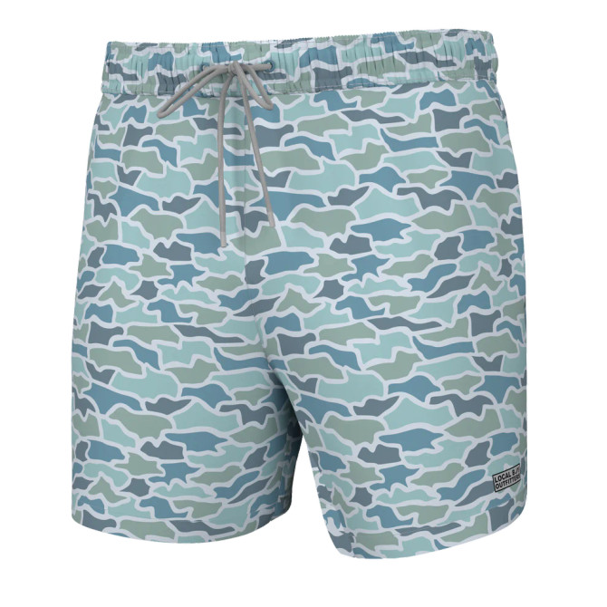 Local Boy Bayview Swim Trunk - Cool Oak Camo