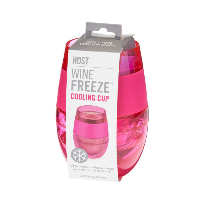 Host Wine FREEZE Cooling Cup - Magenta