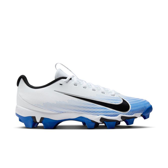 Nike Vapor Shark 3 Football Cleats - White/Black/Racer Blue