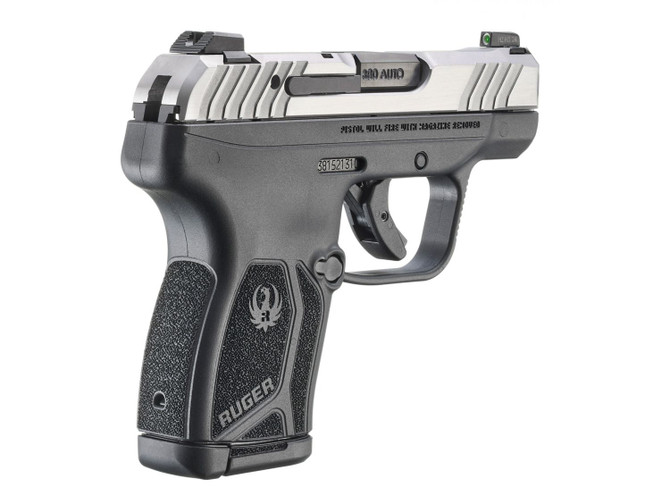 Ruger LCP Max Compact .380 ACP 2.80" 10rd Pistol, Black / Matte Stainless