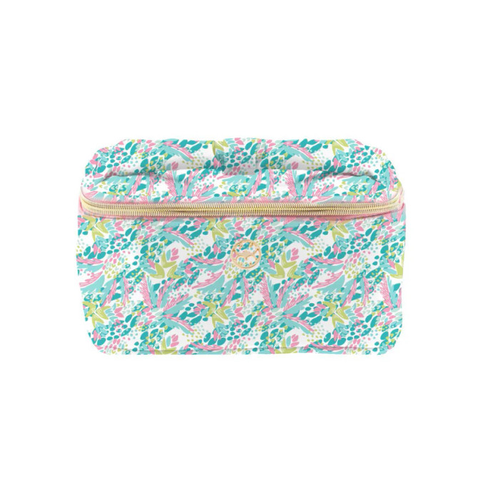 Mary Square Kiss and Makeup Bag - Aloha