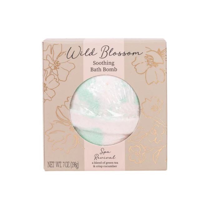 Cait & Co Wild Blossom Soothing Bath Bomb - Spa Revival