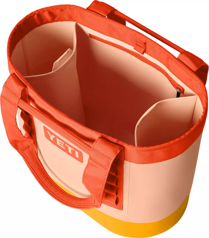 Yeti Camino 35 Carryall 2.0 Tote Bag - Peach/Beekeeper