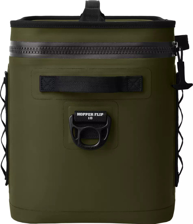 YETI Hopper Flip Olive/Black 24 can Soft Sided Cooler
