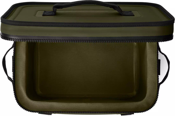 YETI Hopper Flip Olive/Black 24 can Soft Sided Cooler