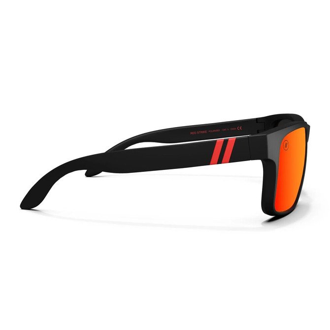 Blenders Canyon Red Strike Polarized Sunglasses – Black /Red Mirrored