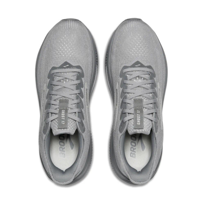 Brooks Men's Ghost 17 Running Shoes - Primer Gray/Oyster Mushroom