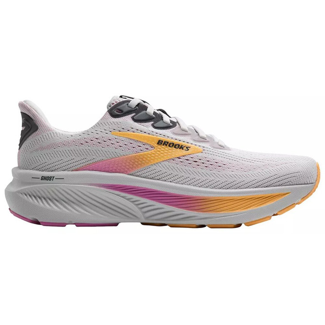 Brooks Women's Ghost 17 Running Shoes - Oyster/Apricot/Pink