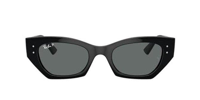 Ray-Ban Zena – Polished Black/Dark Grey