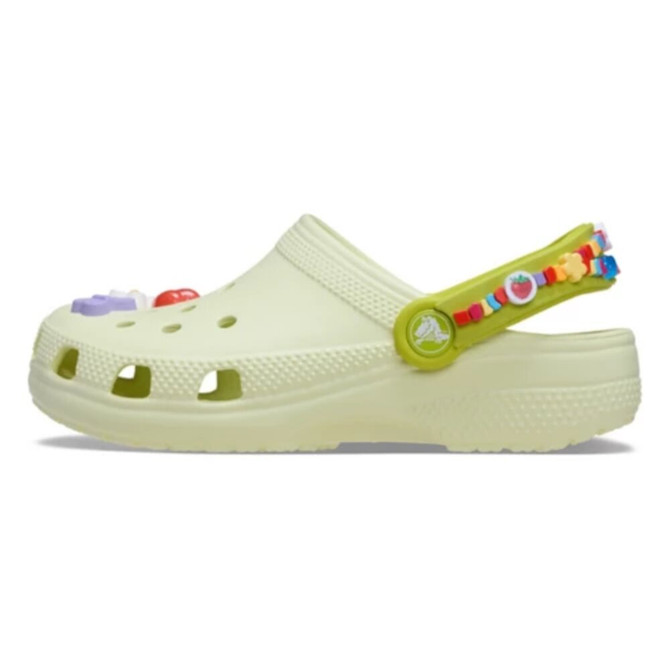 Crocs Toddler Classic Friendship Bracelet Clog - Frothy Green