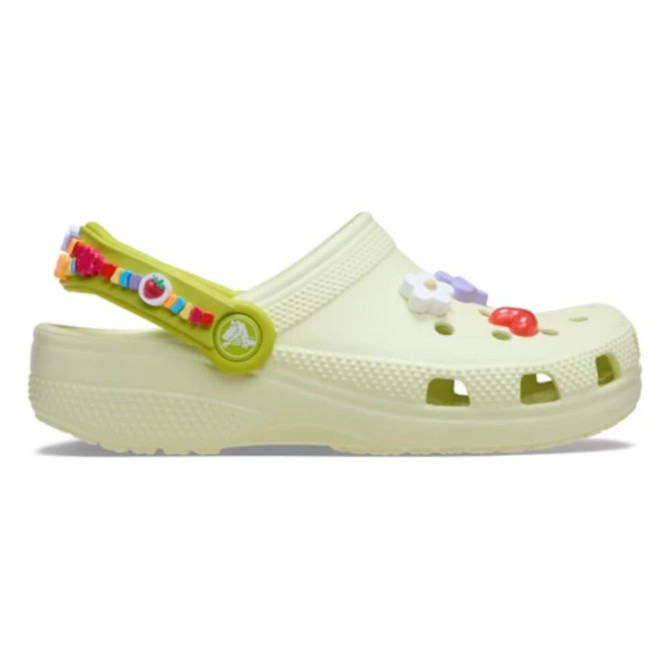 Crocs Toddler Classic Friendship Bracelet Clog - Frothy Green