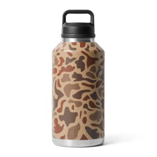 Yeti Rambler 64 Oz Water Bottle with Chug Cap - Wetlands Camo