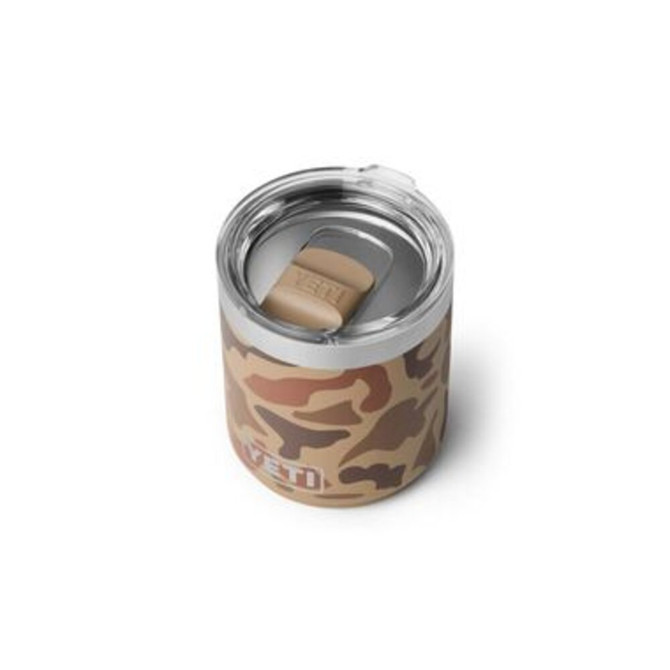 Yeti Rambler 10 Oz Stackable Lowball with Magslider Lid - Wetlands Camo