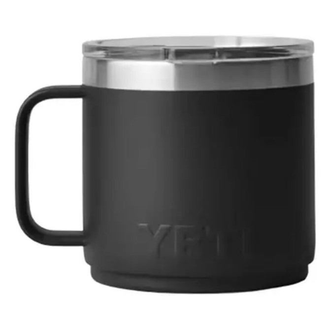YETI Rambler 14 oz Stackable Mug with Ceramic Lining - Black