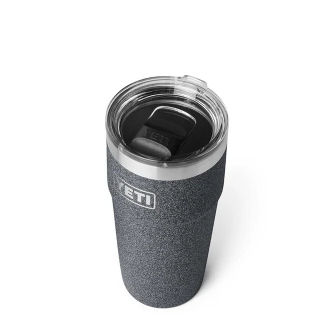 Yeti 20oz Rambler Stackable Cup - Black Stone