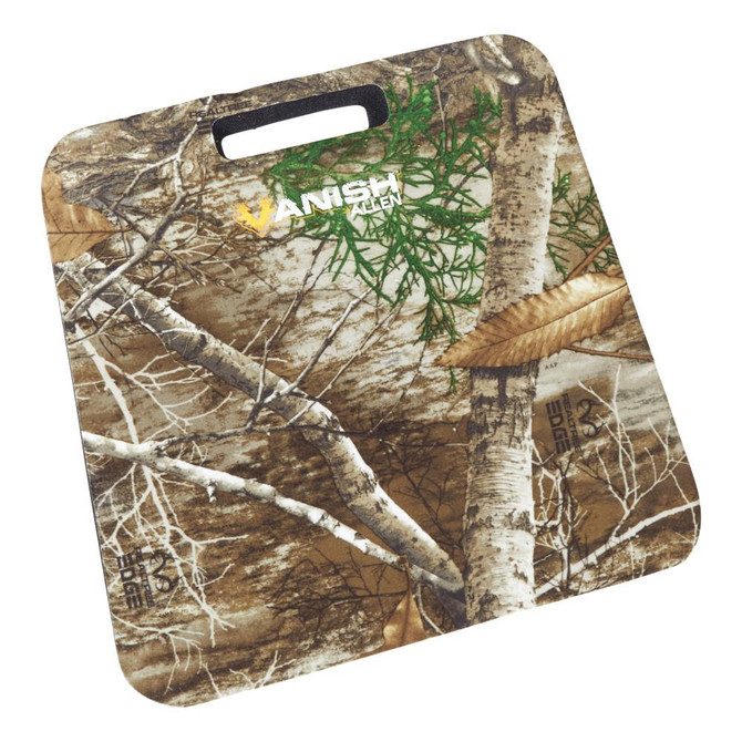 Vanish Foam Hunting Cushion, 14"L x 13"W x 2" Thick, Realtree Edge Camo