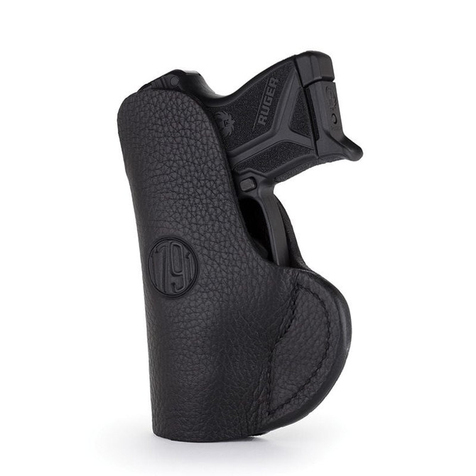 1791 Gunleather SCH Right Hand Ruger LCP IWB Smooth Concealment Holster, Night Sky Black 1791 Gunleather SCH Right Hand Ruger LCP IWB Smooth Concealment Holster, Night Sky Black