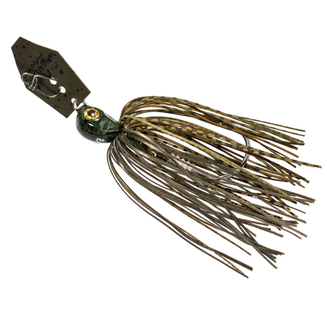 Z‑Man ChatterBait Bladed Swim Jig - Green Pumpkin