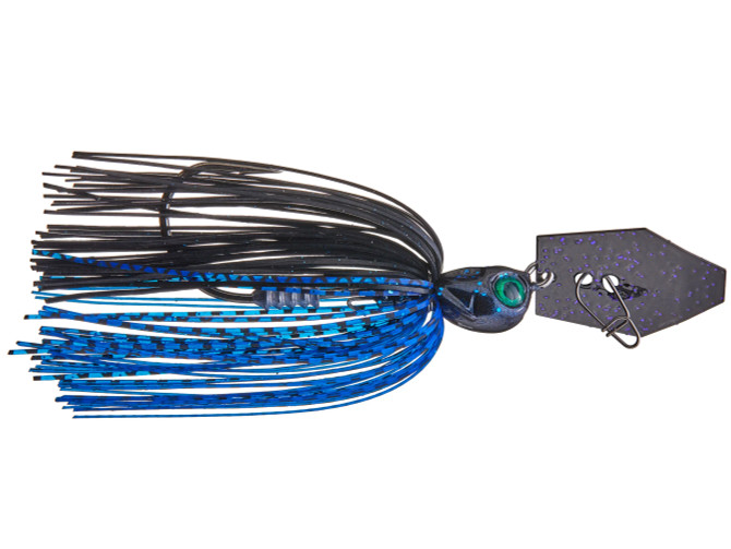Z‑Man ChatterBait Bladed Swim Jig - Black/Blue