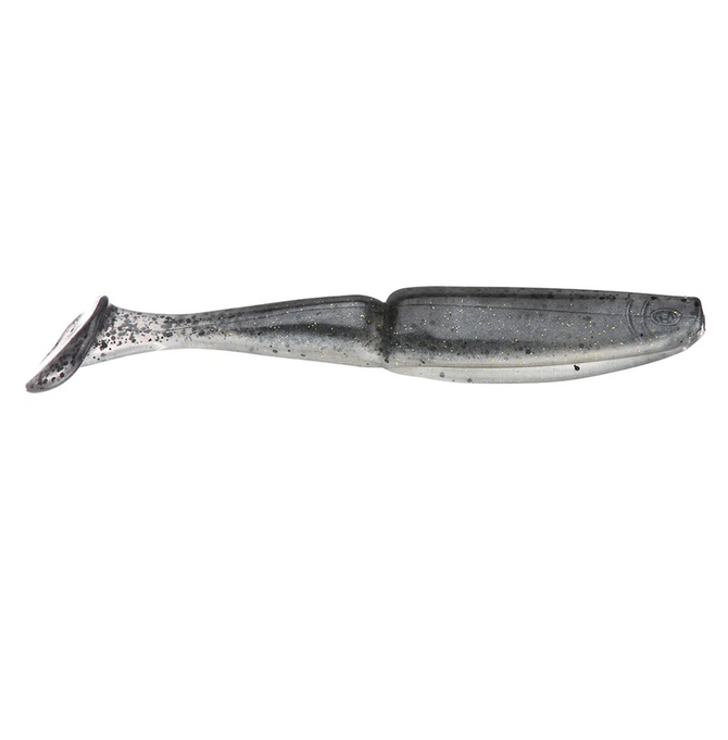 Gambler Big EZ 5″ – Salt‑Impregnated Segmented Paddle‑Tail Swimbait (5‑Pack) - Tennessee Shad