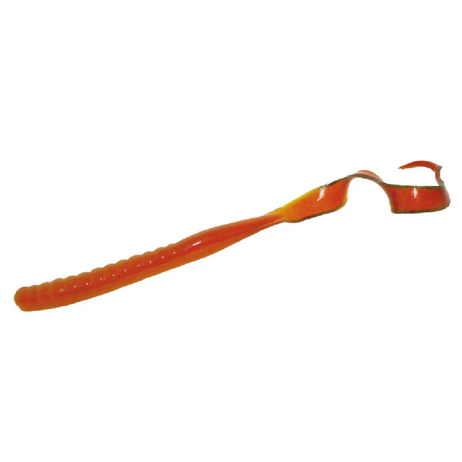 Zoom Mag II 9″ Ribbon‑Tail Worm – Salt‑Impregnated Soft Plastic (20‑Pack) - Motoroil