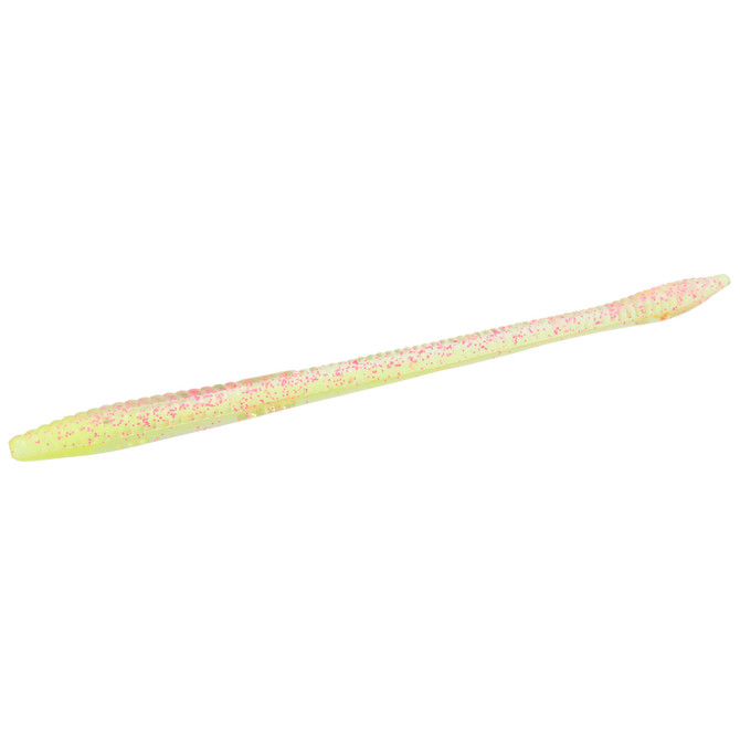 Zoom Trick Worm – 6.5″ Salt - Pink Lemonade