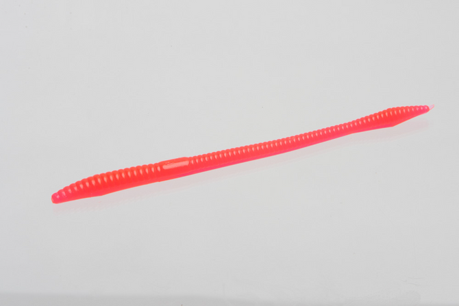 Zoom Trick Worm – 6.5″ Salt - Merthiolate