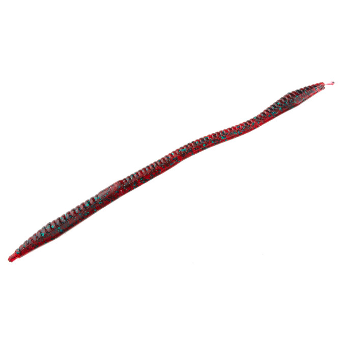 Zoom Trick Worm – 6.5″ Salt - Redbug