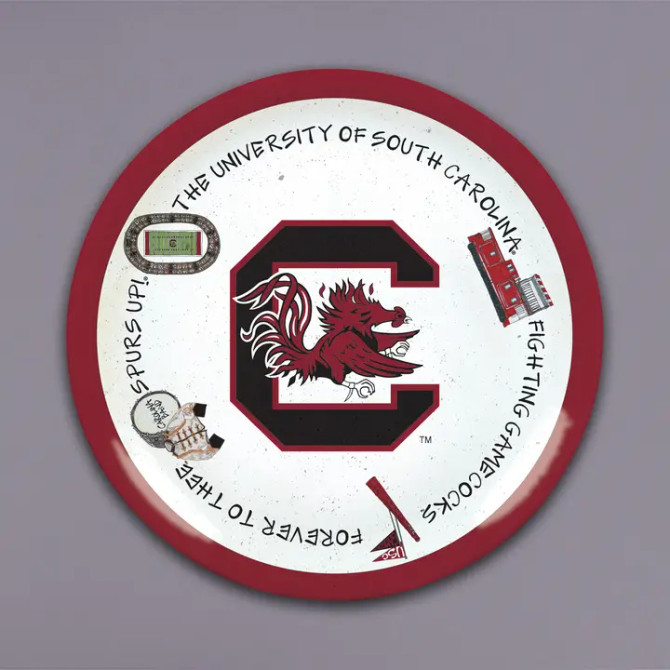 Magnolia Lane South Carolina 13.5 inch Round Charger