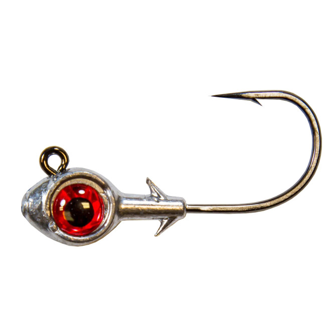 Z‑Man Trout Eye Jighead 3/16 oz - Red