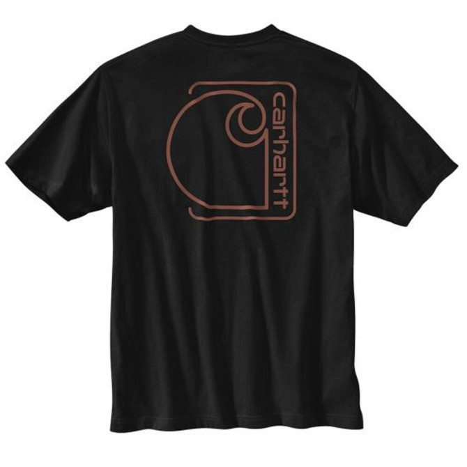 Carhartt Relaxed Fit Lightweight Short-Sleeve Pocket C Graphic T-Shirt