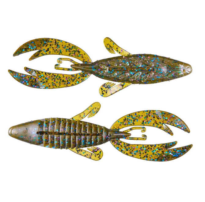 Zoom Rojas Fighting Frog 4″ – Salt‑Impregnated Creature Finesse Bait (7‑Pack) - Tilapia