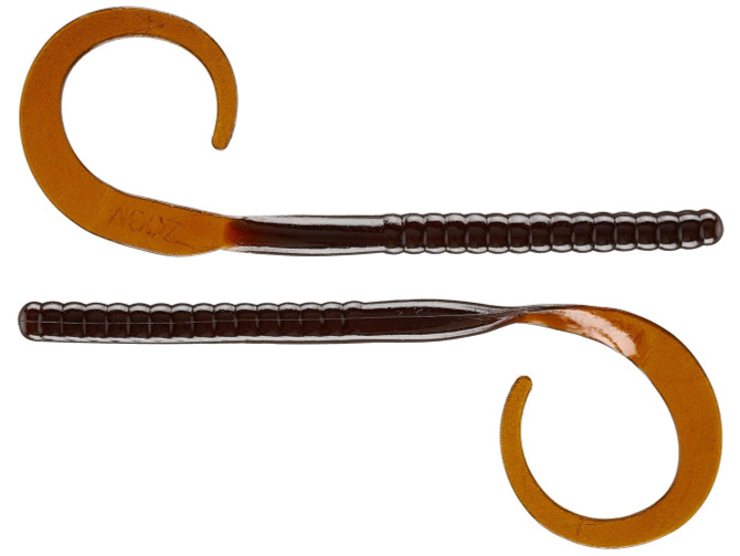 Zoom Ol’ Monster 10½″ Salt‑Impregnated Magnum Worm – 9‑Pack - Scuppernong