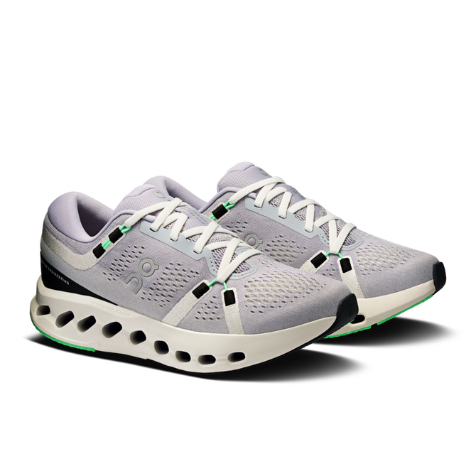 On Women's Cloudsurfer 2 Running Shoes - Lilac/Ivory