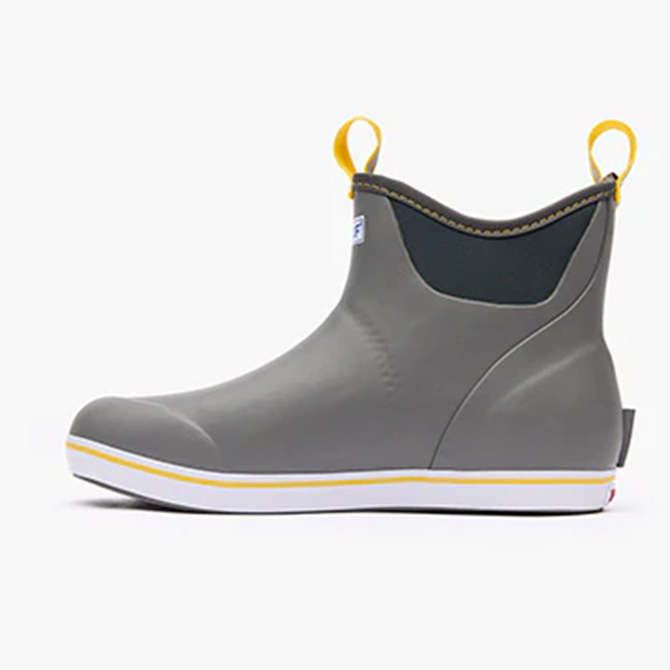 Xtratuf Men’s 6″ Gray Waterproof Ankle Deck Boot