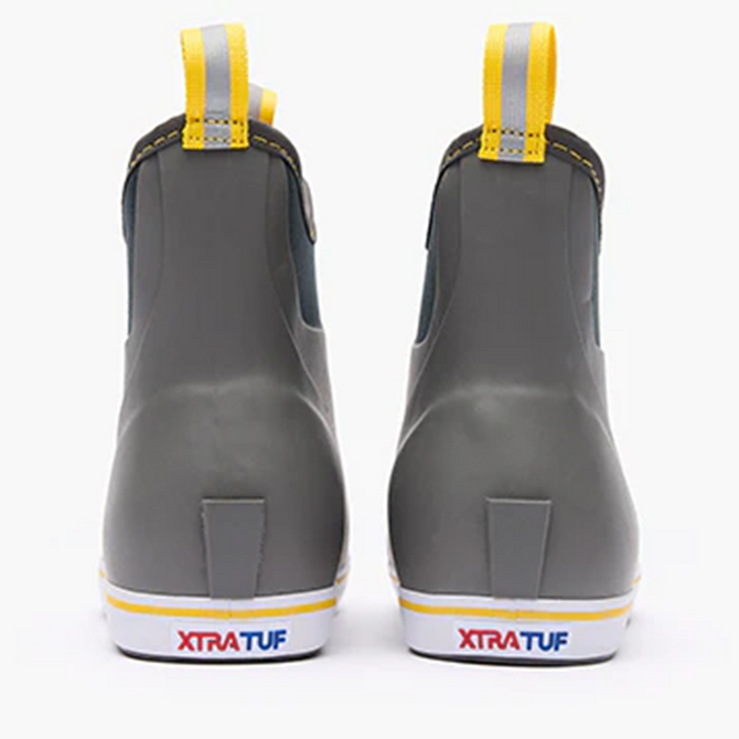 Xtratuf Men’s 6″ Gray Waterproof Ankle Deck Boot - Grey