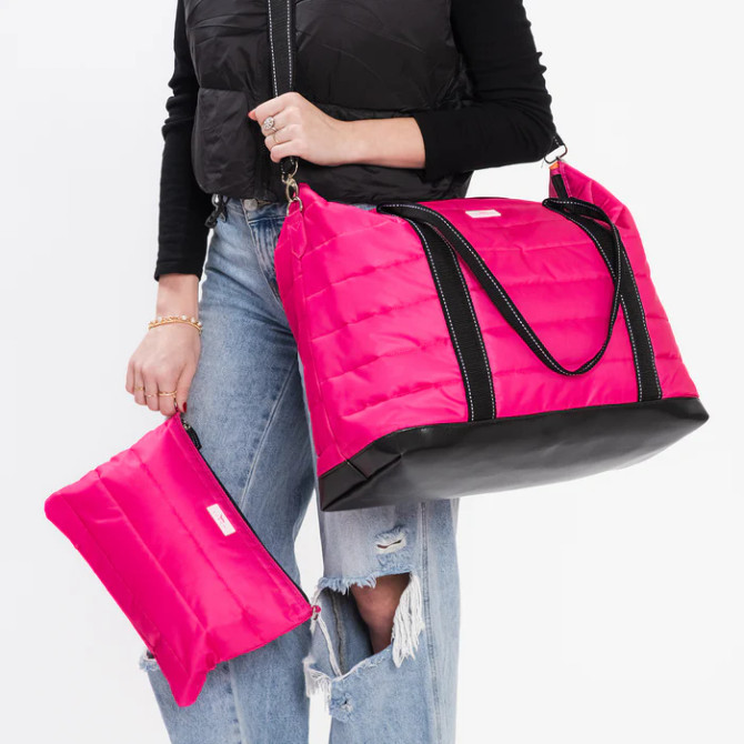 Scout Triple Advisor Travel Bag - Pink Puffer