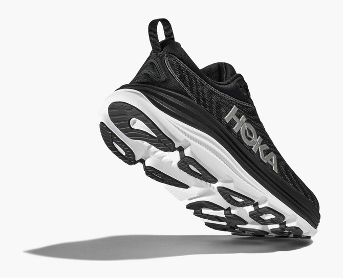 Hoka Women's Gaviota 5 Wide - Black/White