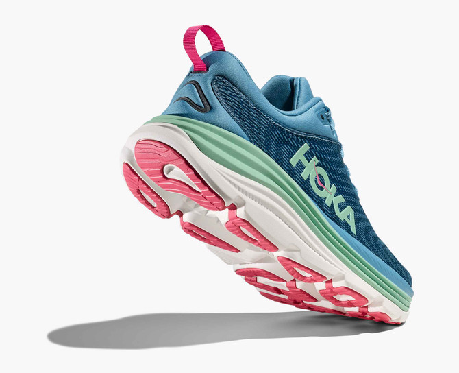 Hoka Women's Gaviota 5 Wide - Alpine Blue/Jadeite