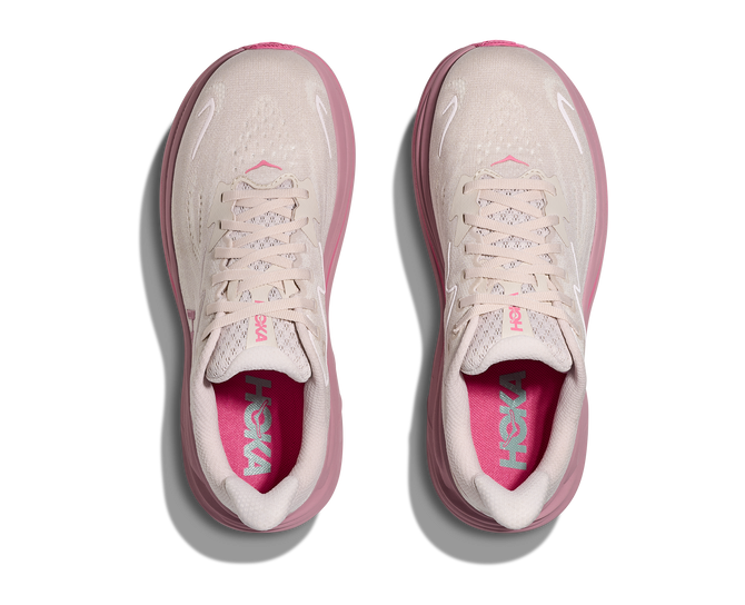 Hoka Women’s Clifton 10 Wide - Rose Cream/Dried Rose
