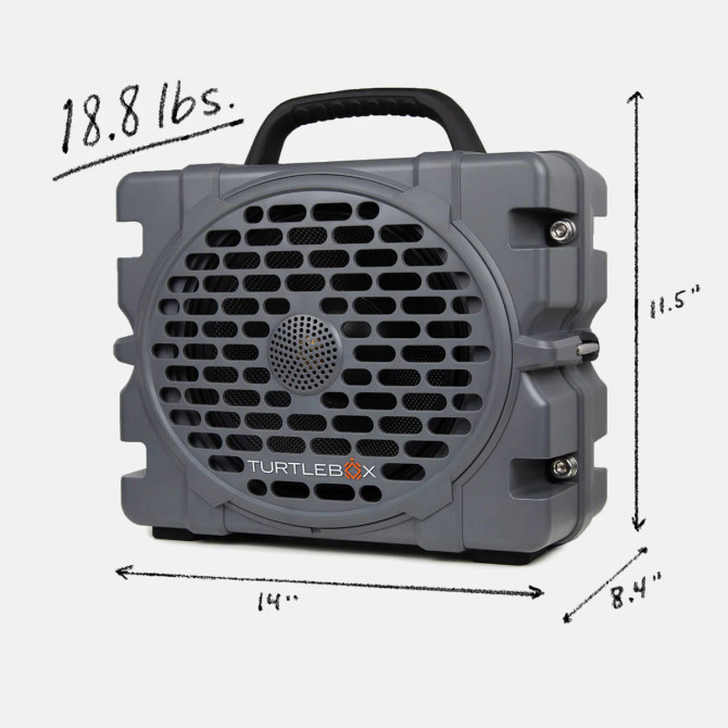 Turtlebox Grande - Gray
