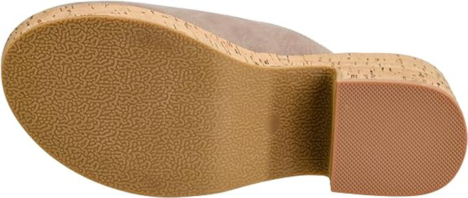 Corky's Watch Your Back Heeled Clogs - Taupe