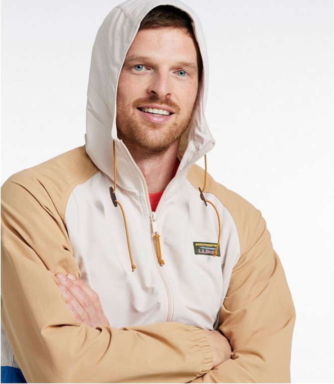 L.L. Bean Men's Mountain Classic Anorak - Shore/Iron L.L. Bean Men's Mountain Classic Anorak - Shore/Iron