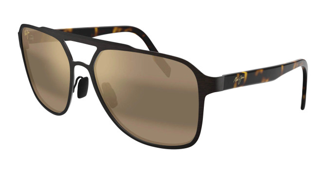 Maui Jim 2nd Reef Navigator Polarized Sunglasses – Brushed Chocolate