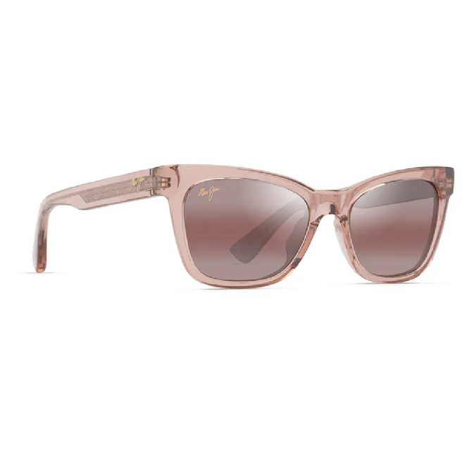 Maui Jim Hiwahiwa 54 mm Cat‑Eye Sunglasses - Antique Pink and Maui Rose