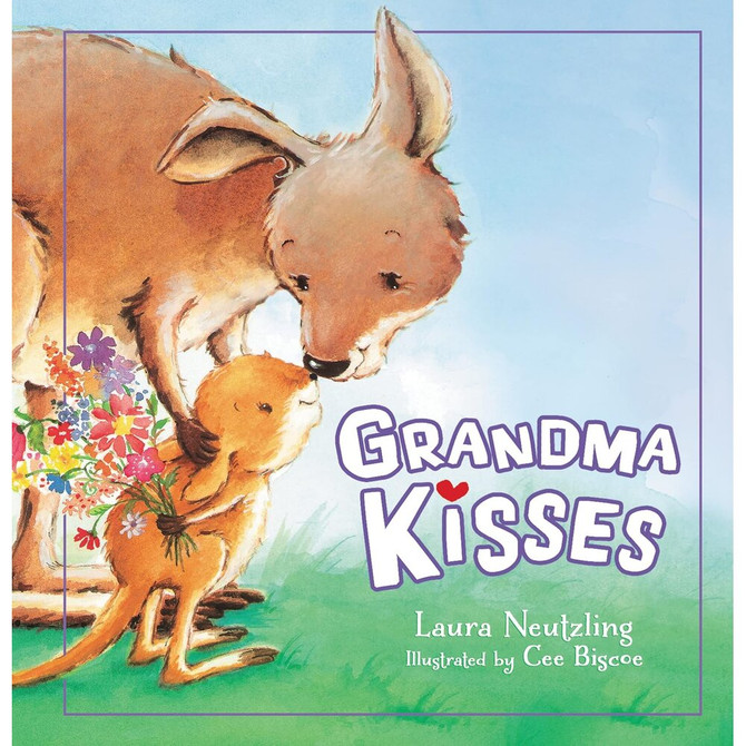Grandma Kisses Board Book