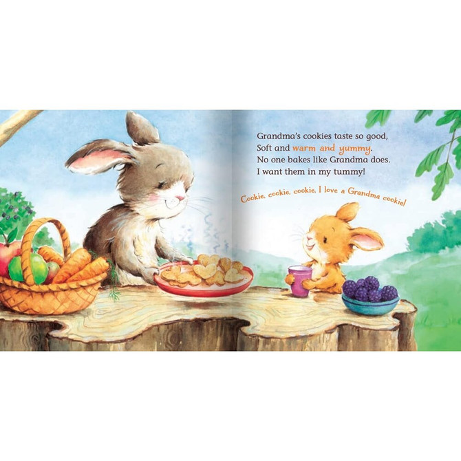 Grandma Kisses Board Book