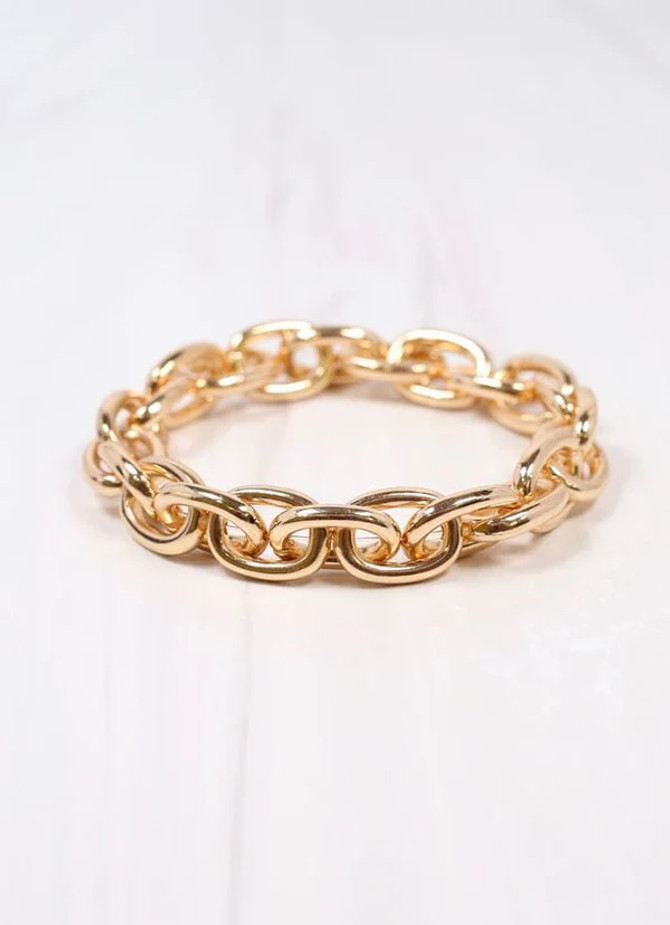 Caroline Hill Teresa Link Stretch Bracelet