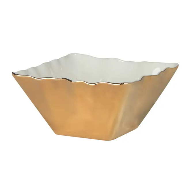 Certified International Gold Coast Square Snack Bowl
