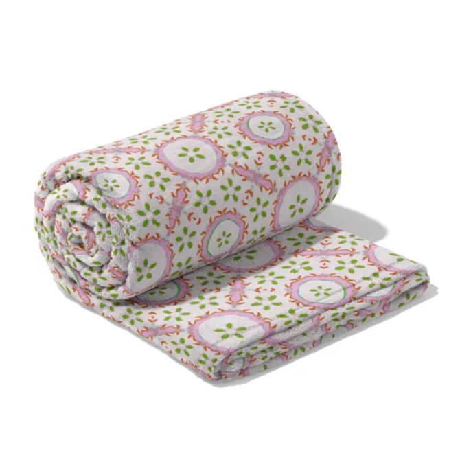 Laura Park Rosie Fleece Blanket Laura Park Rosie Fleece Blanket